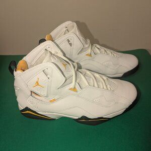 [342964-107] MENS AIR JORDAN TRUE FLIGHT 'YELLOW OCHRE' SZ 11